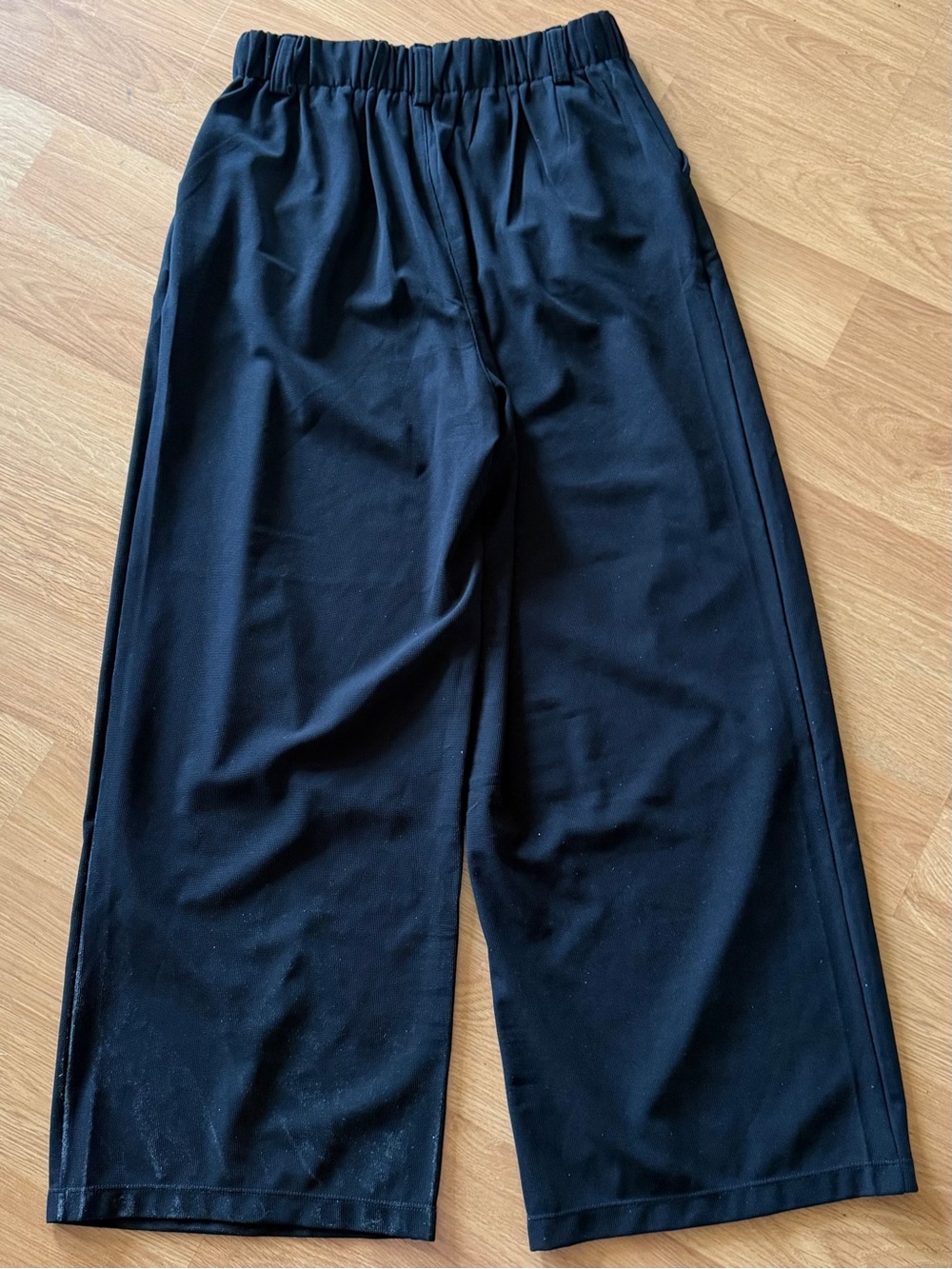HALARA Flex Black High-Waist Wide-Leg Side Pockets Work or Leisure Pants Size XL - Picture 4 of 14